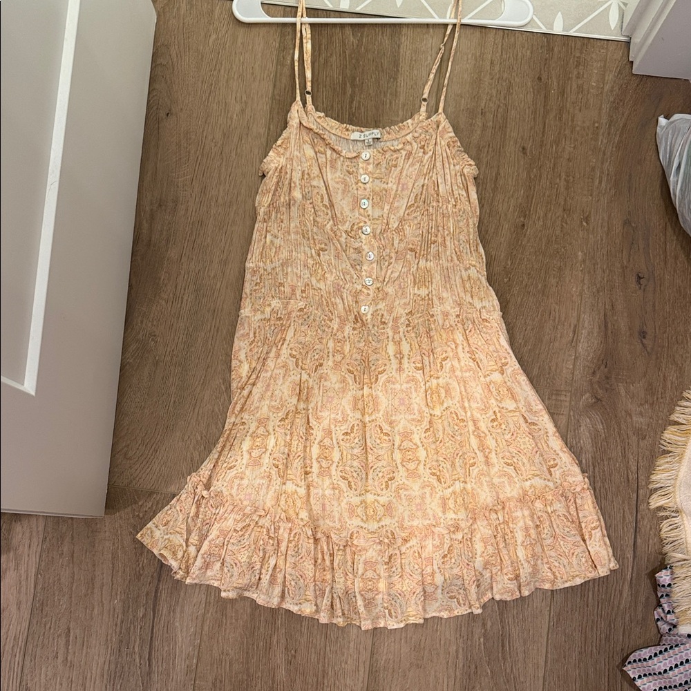 Z Supply Peach Mini Dress
